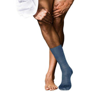 Falke Highshine Socks - Bluestone Blue