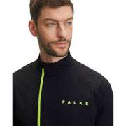 Falke Light Biking Jacket - Black/Lime Green