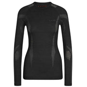 Falke Long Sleeve Wool Tech Shirt - Black