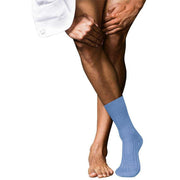 Falke No 13 Finest Piuma Cotton Socks - Arctic Blue