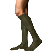 Falke No 9 Pure Fil d´Écosse Knee High Socks - Artichoke Green