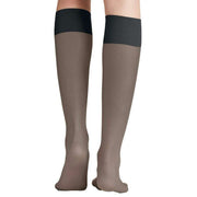 Falke Pure Matt 20 Denier Knee High Tights - Graphite Grey