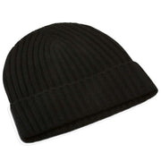 Falke Ribbed Cashmere Beanie - Black