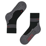 Falke RU Compression Stabilizing Running Socks - Black Mix