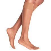 Falke Shelina 12 Denier Knee High Socks - Hazel Brown