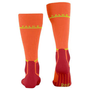 Falke SK Compression Wool Skiing Knee-High W4 Socks - Flash Orange