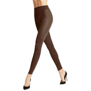 Falke Softmerino Leggings - Cinnamon Brown