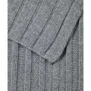 Falke Sporty Rib Cashmere Scarf - Light Grey