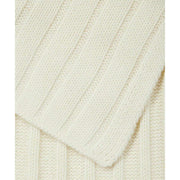 Falke Sporty Rib Cashmere Scarf - Off-White