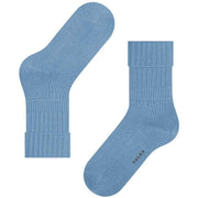 Falke Striggings Rib Boot Socks - Airy Blue