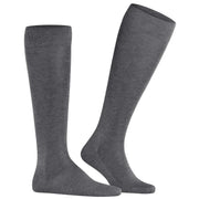 Falke Tiago Knee High Socks - Steel Mel Grey