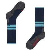 Falke TK Compression W4 Energy Trekking Knee-High Socks - Marine Navy/Blue