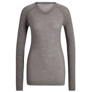 Falke Wool Tech Light Long Sleeve Shirt - Grey Heather