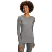 Falke Wool Tech Light Long Sleeve Shirt - Grey Heather