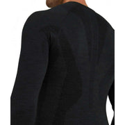 Falke Wool Tech Long Sleeve Shirt - Black