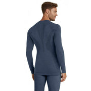 Falke Wool Tech Long Sleeve Shirt - Capitain Blue