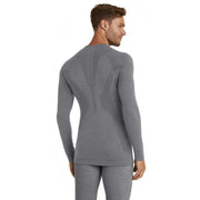Falke Wool Tech Long Sleeve Shirt - Grey Heather