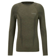 Falke Wool Tech Long Sleeve Shirt - Olive Green
