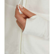 Falke Yoga Hooded Zip Jacket - Off White