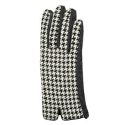 dents-touchscreen-dogtooth-design-gloves---black-34478039