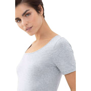 mey-cotton-pure-half-sleeved-top---light-grey-melange-35468398