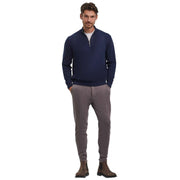 falke-lambswool-half-zip-sweater---space-blue-35072370