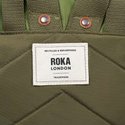 roka-canfield-b-medium-recycled-nylon-backpack---military-tonal-green-34440086