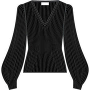 falke-glitter-merino-v-neck-sweater---black-34432951