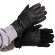 isotoner-premium-3-point-leather-smartouch™-gloves---black-34518354