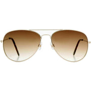 Foster Grant Pilot Tort Sunglasses - Gold/Brown
