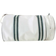 Fred Perry Classic Barrel Bag - Ecru Cream/Night Green