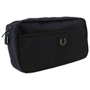 Fred Perry Crinkle Nylon Crossbody Bag - Black
