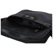 Fred Perry Crinkle Nylon Small Side Bag - Black