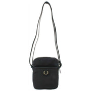 Fred Perry Crinkle Nylon Small Side Bag - Black