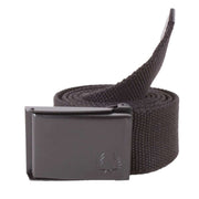 Fred Perry Graphic Branded Webbing Belt - Black