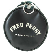 Fred Perry Mini Classic Barrel Bag - Ecru Cream/Night Green