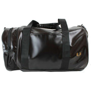 Fred Perry Tonal Classic Barrel Bag - Black/Gold