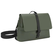 Gaston Luga Splash Large Crossbody Bag - Olive Green