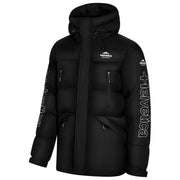 Helvetica Mountain Pioneers Himalaya Hooded Parka Jacket - Black