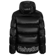 Helvetica Mountain Pioneers Pinto 2 Hooded Down Jacket - Black