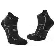 Hilly Twin Skin Socklets - Black/Anthracite Grey