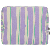 Hindbag Alix Extra Large Toiletry Bag - Green/Parma Stripes