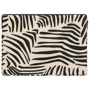 Hindbag Ava Medium 15inch Laptop Case - Ecru Zebra