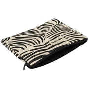Hindbag Ava Medium 15inch Laptop Case - Ecru Zebra