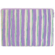 Hindbag Ava Medium 15inch Laptop Case - Green/Parma Stripes