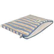 Hindbag Ava Small 13inch Laptop Case - Orange/Blue Stripes