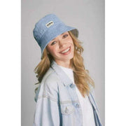 Hindbag Bob Bucket Hat - Denim Blue