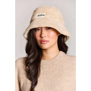 Hindbag Bob Teddy Bucket Hat - Beige