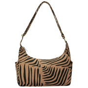 Hindbag Emile Multi Pocket Shoulder Bag - Cinnamon Tiger Brown
