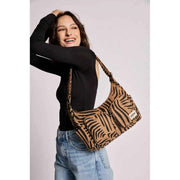 Hindbag Emile Multi Pocket Shoulder Bag - Cinnamon Tiger Brown